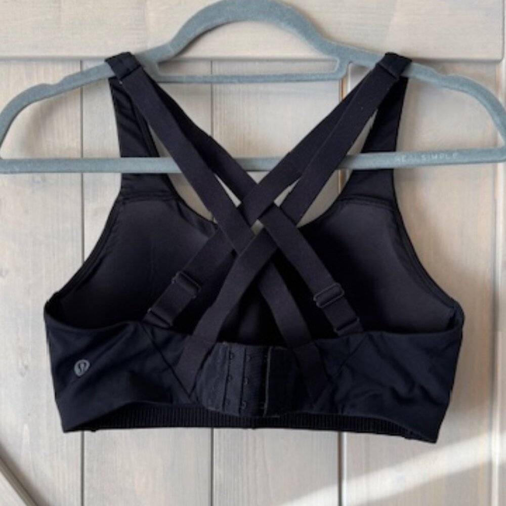 Lululemon Adjustable Support Bra Double Cross Str… - image 2